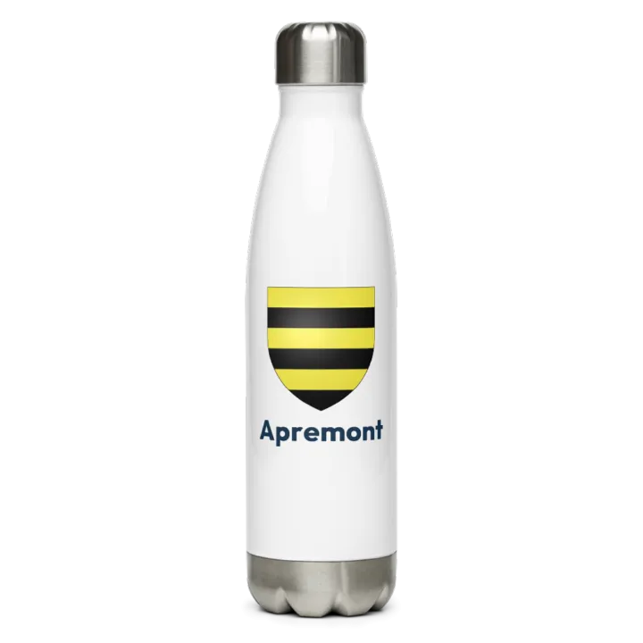 Gourde inox blason de Apremont
