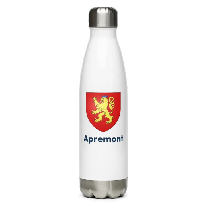 Gourde inox blason de Apremont