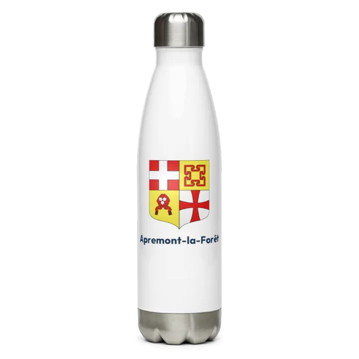 Gourde inox blason de Apremont-la-Forêt