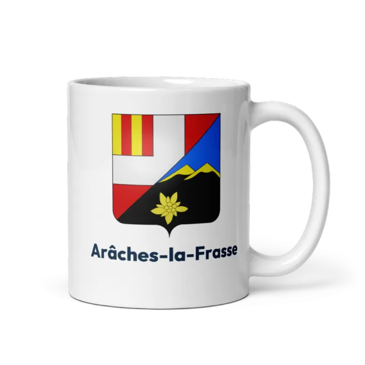 Mug blason de Arâches-la-Frasse