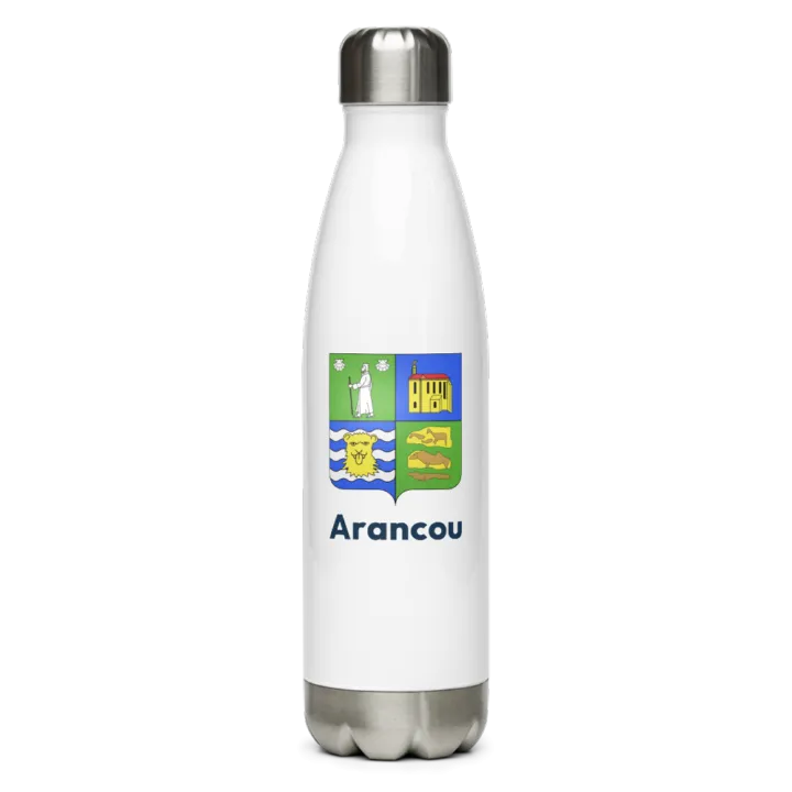 Gourde inox blason de Arancou