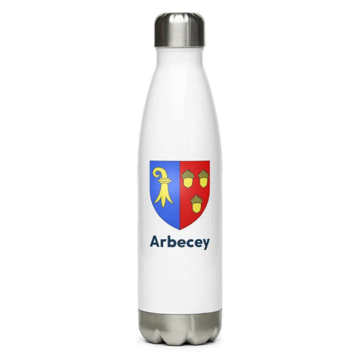 Gourde inox blason de Arbecey