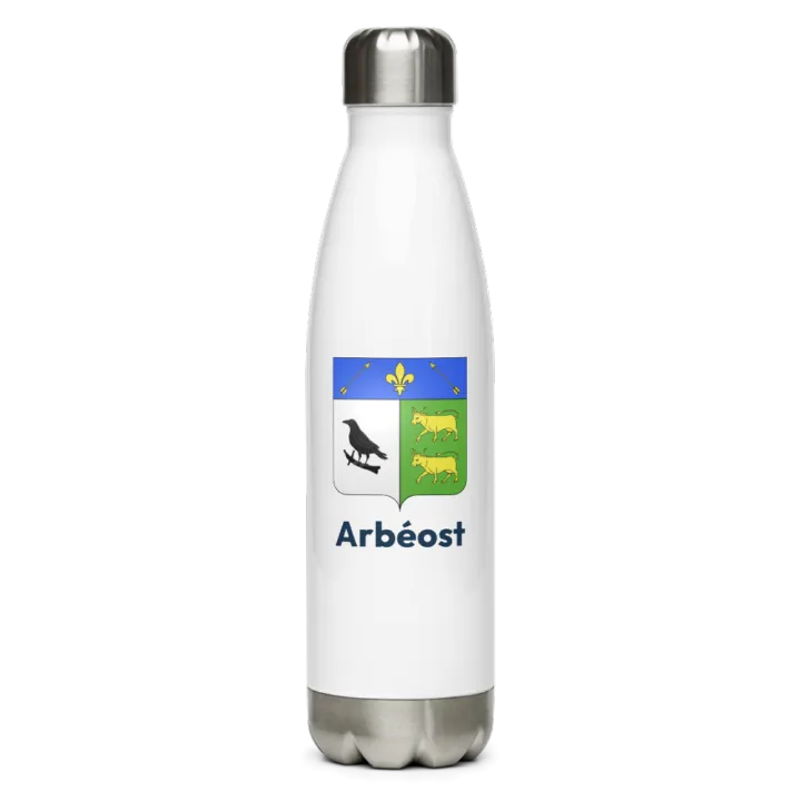 Gourde inox blason de Arbéost