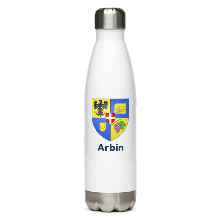 Gourde inox blason de Arbin