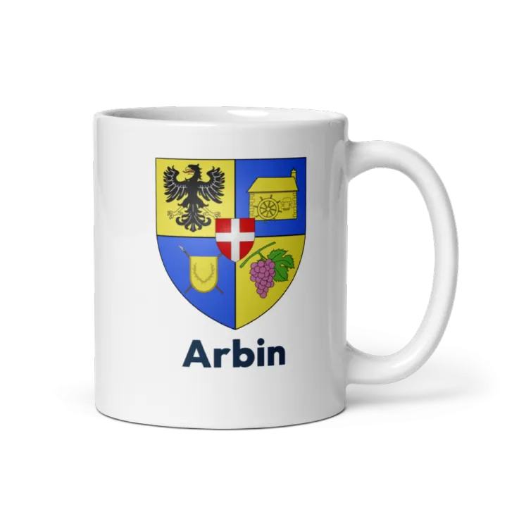 Mug blason de Arbin