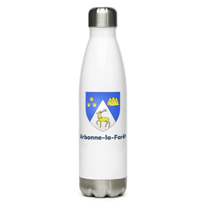 Gourde inox blason de Arbonne-la-Forêt