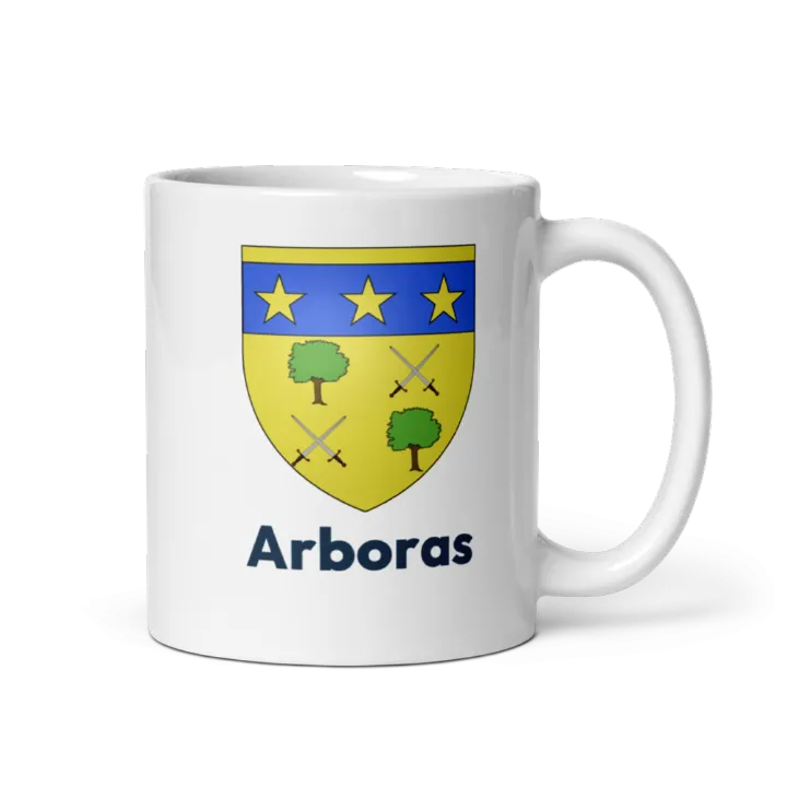 Mug blason de Arboras