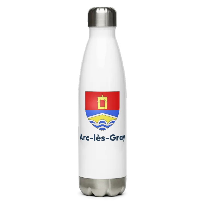 Gourde inox blason de Arc-lès-Gray