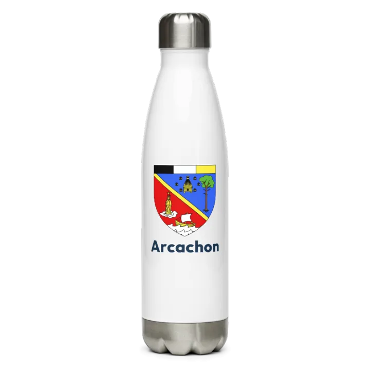 Gourde inox blason de Arcachon