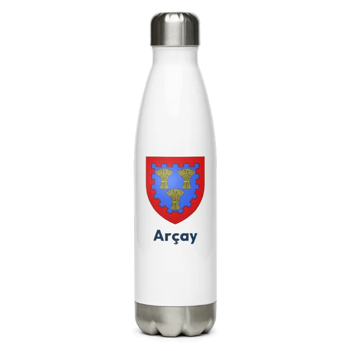 Gourde inox blason de Arçay