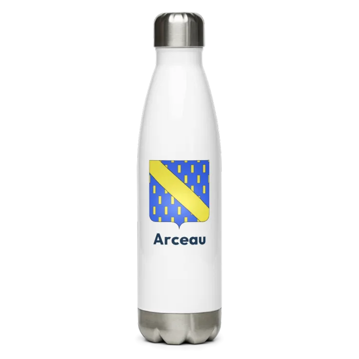 Gourde inox blason de Arceau