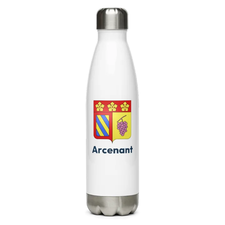 Gourde inox blason de Arcenant