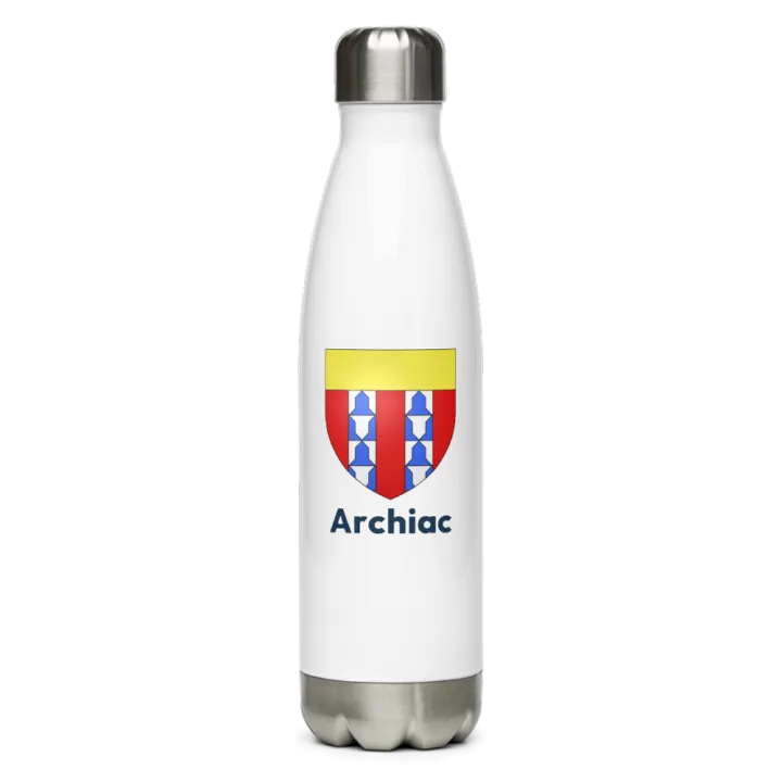 Gourde inox blason de Archiac