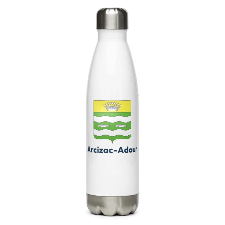Gourde inox blason de Arcizac-Adour