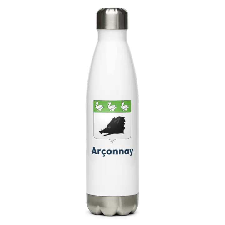 Gourde inox blason de Arçonnay