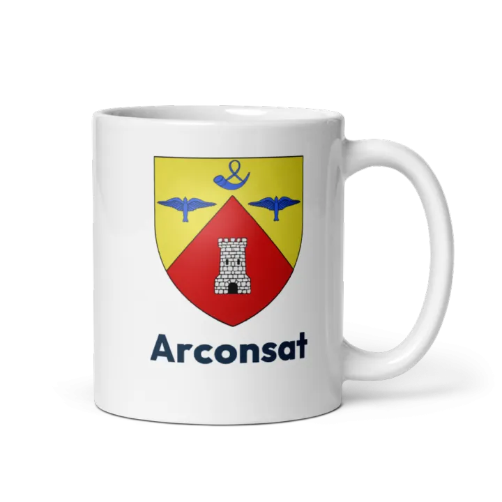 Mug blason de Arconsat