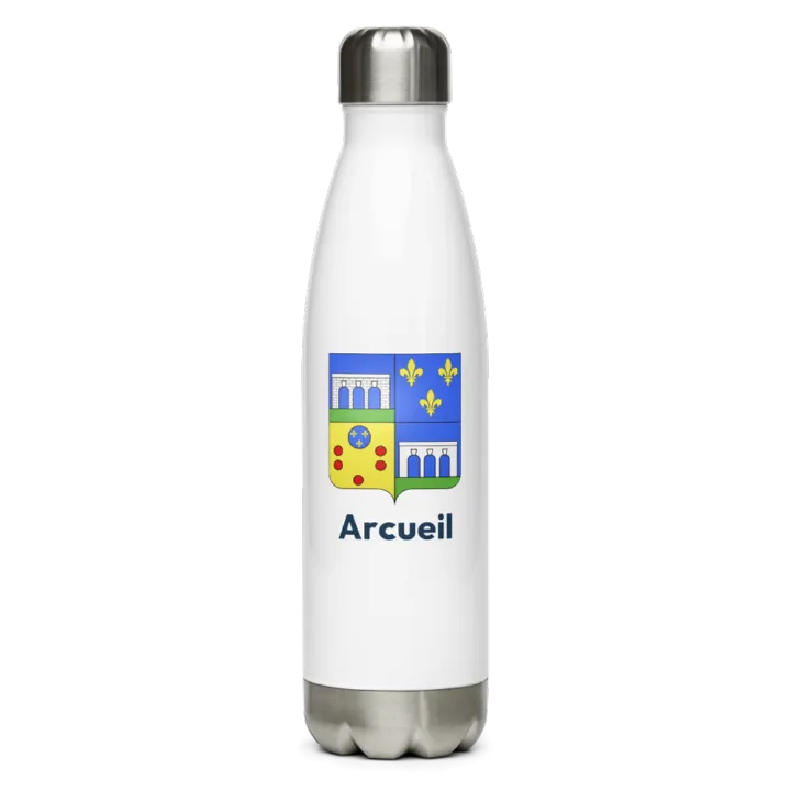Gourde inox blason de Arcueil