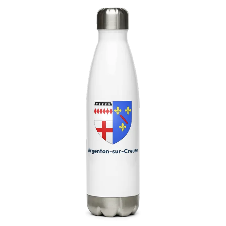Gourde inox blason de Argenton-sur-Creuse