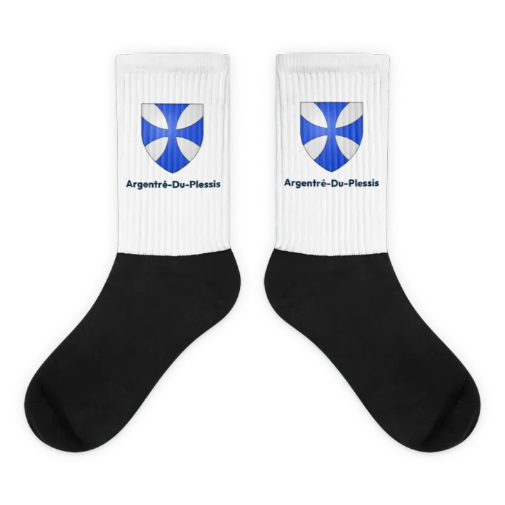 Chaussettes — blason d'Argentré-du-Plessis