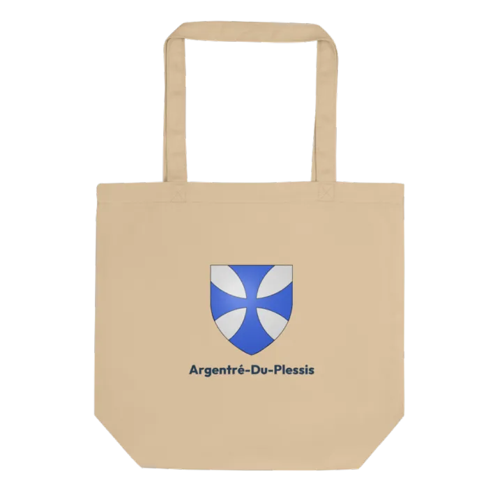 Tote bag coton bio — blason d'Argentré-du-Plessis