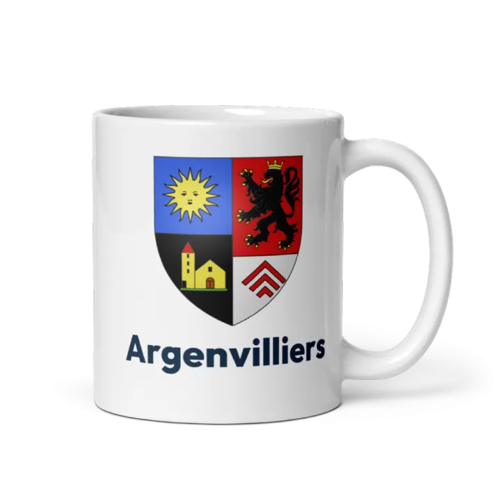 Mug blason de Argenvilliers