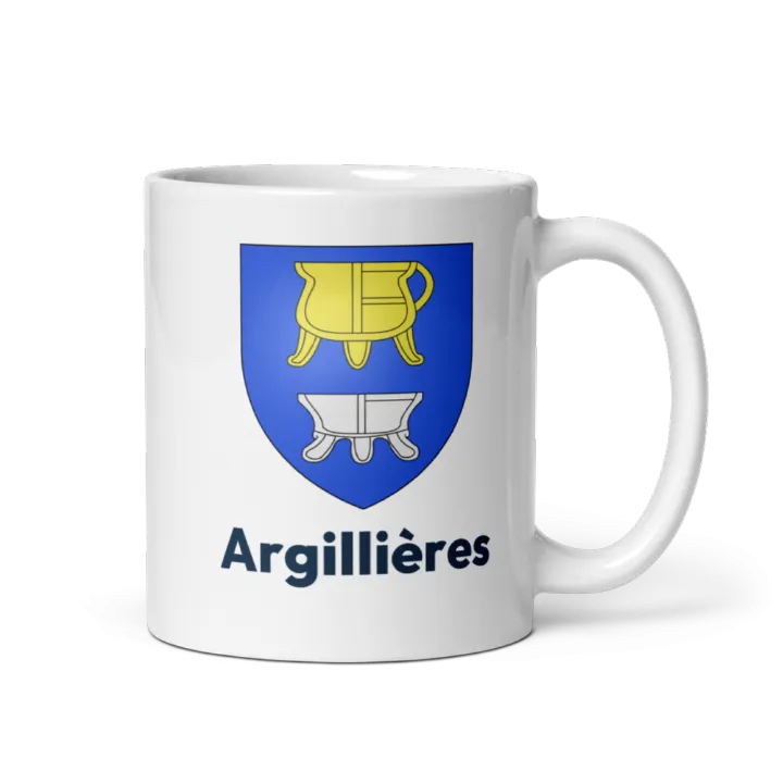 Mug blason de Argillières