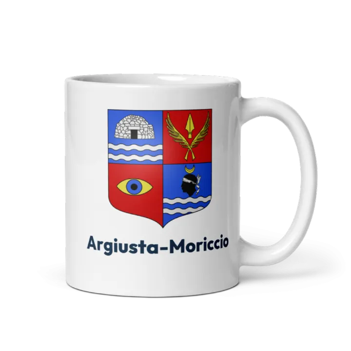 Mug blason de Argiusta-Moriccio