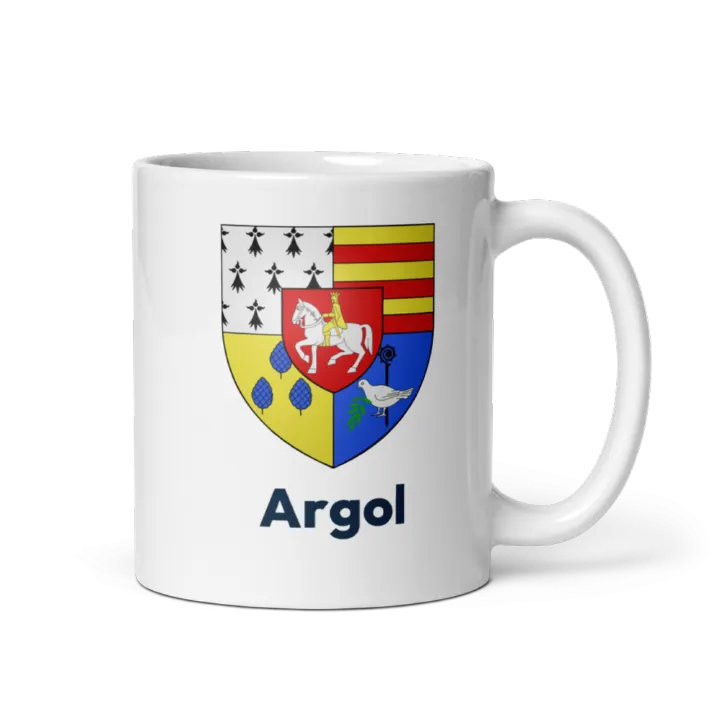 Mug blason de Argol