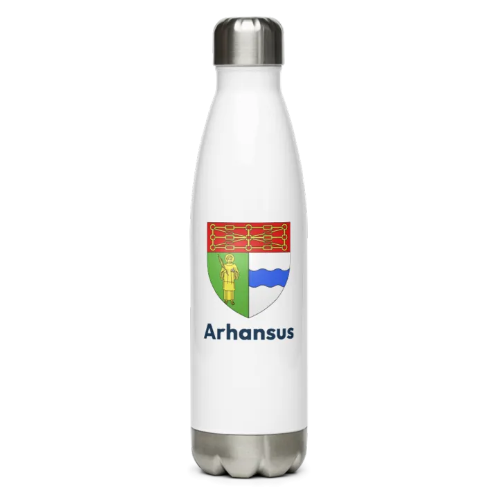 Gourde inox blason de Arhansus