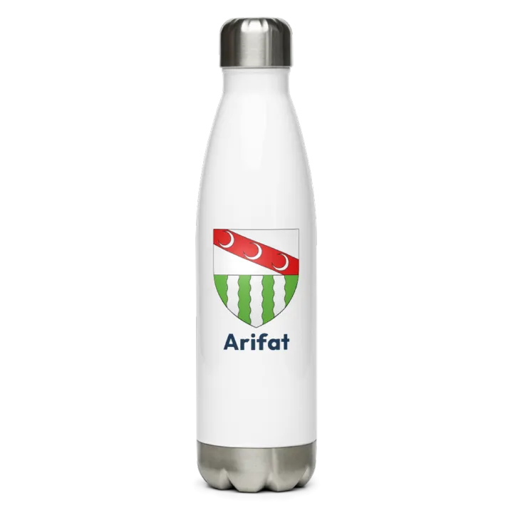 Gourde inox blason de Arifat