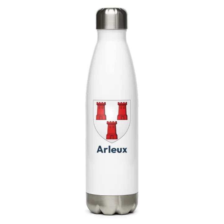 Gourde inox blason de Arleux