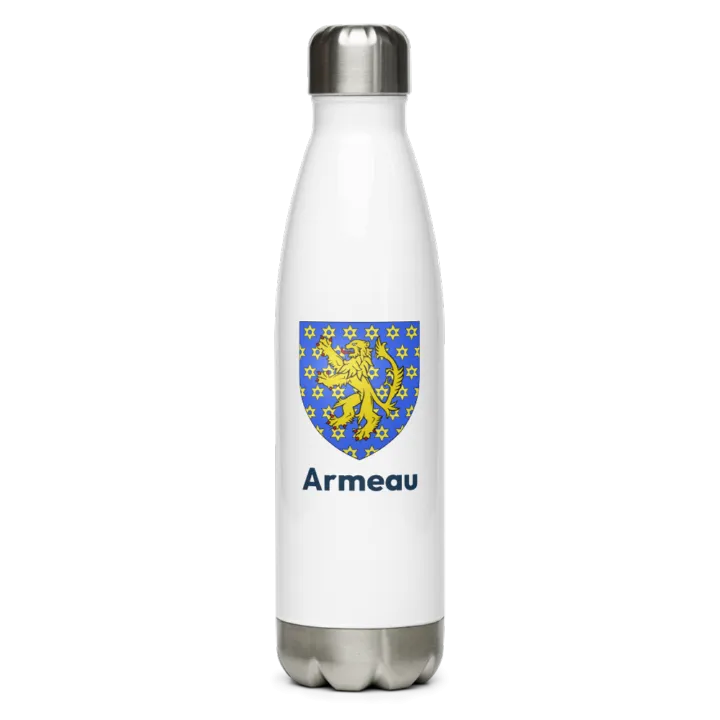 Gourde inox blason de Armeau