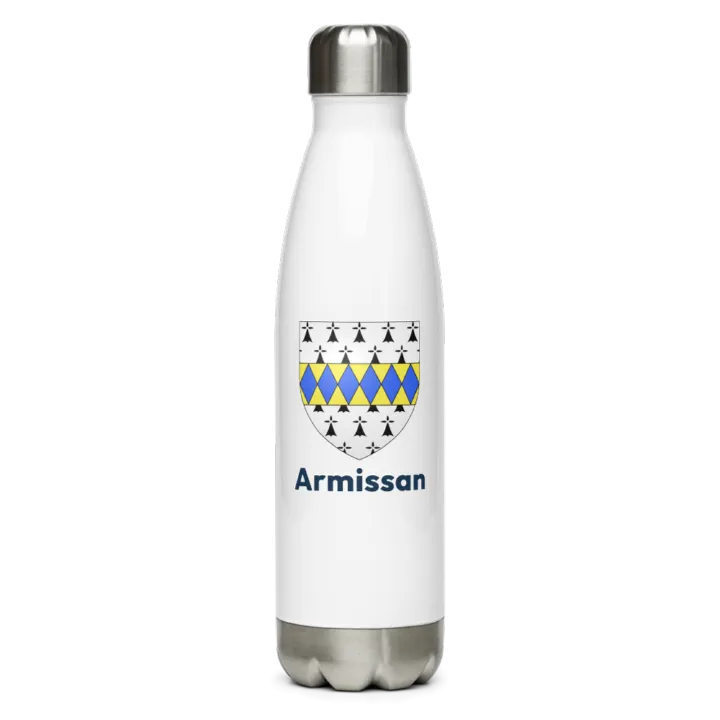 Gourde inox blason de Armissan