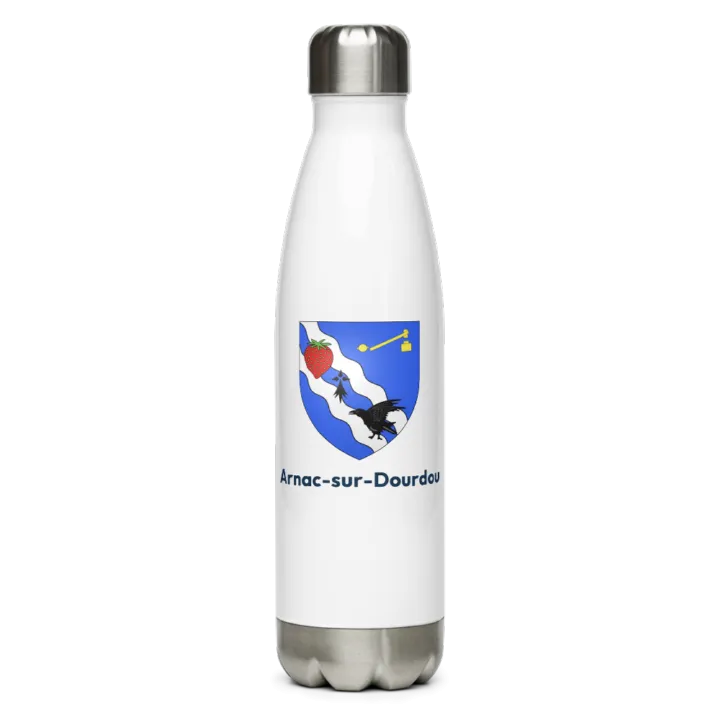 Gourde inox blason de Arnac-sur-Dourdou