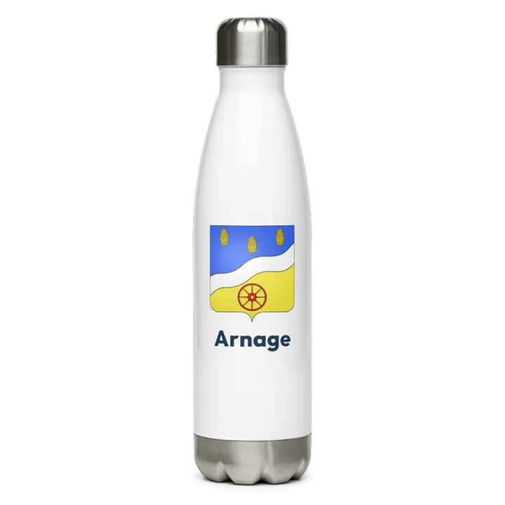 Gourde inox blason de Arnage