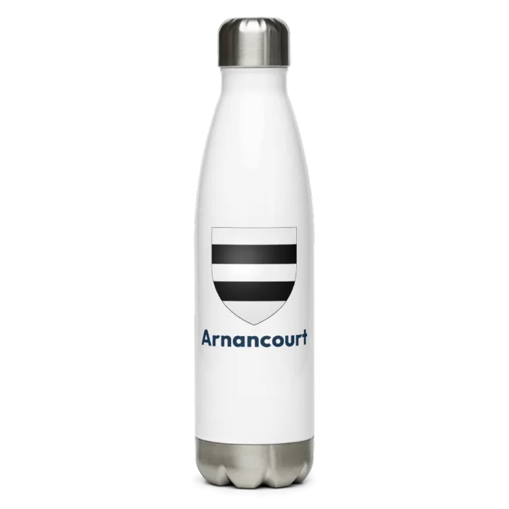 Gourde inox blason de Arnancourt