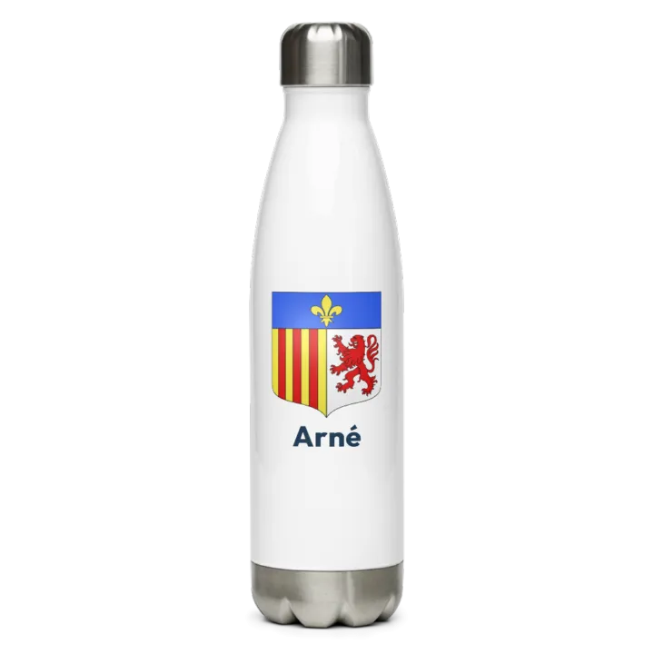Gourde inox blason de Arné