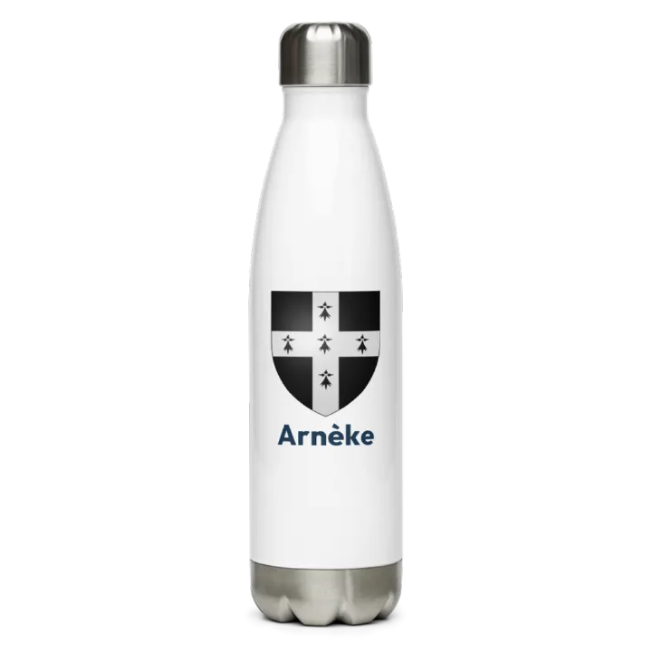 Gourde inox blason de Arnèke