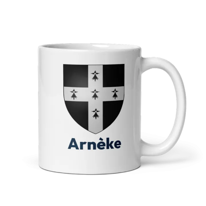 Mug blason de Arnèke