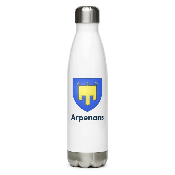 Gourde inox blason de Arpenans