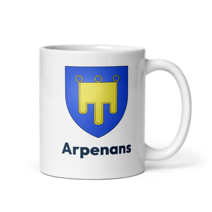 Mug blason de Arpenans
