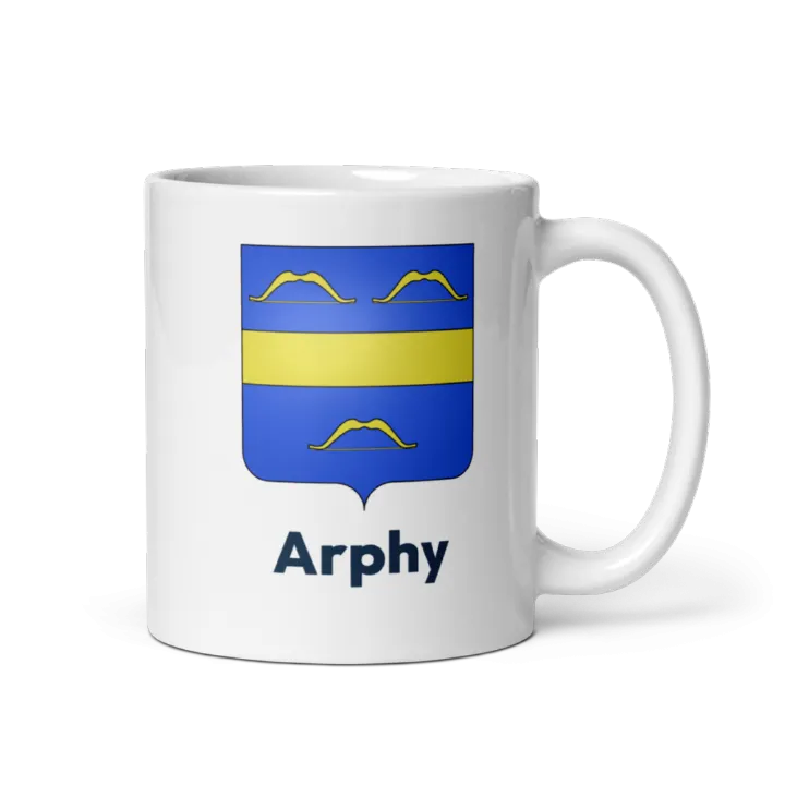 Mug blason de Arphy
