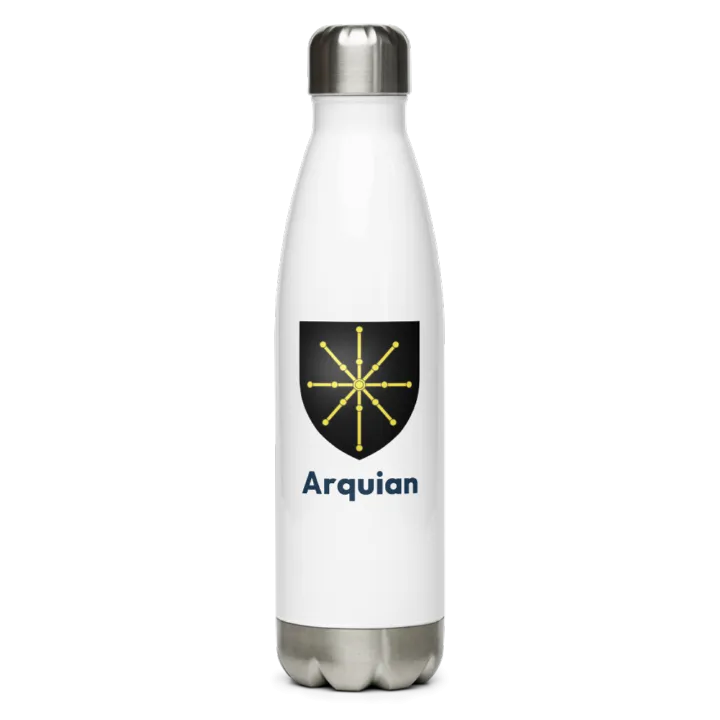 Gourde inox blason de Arquian