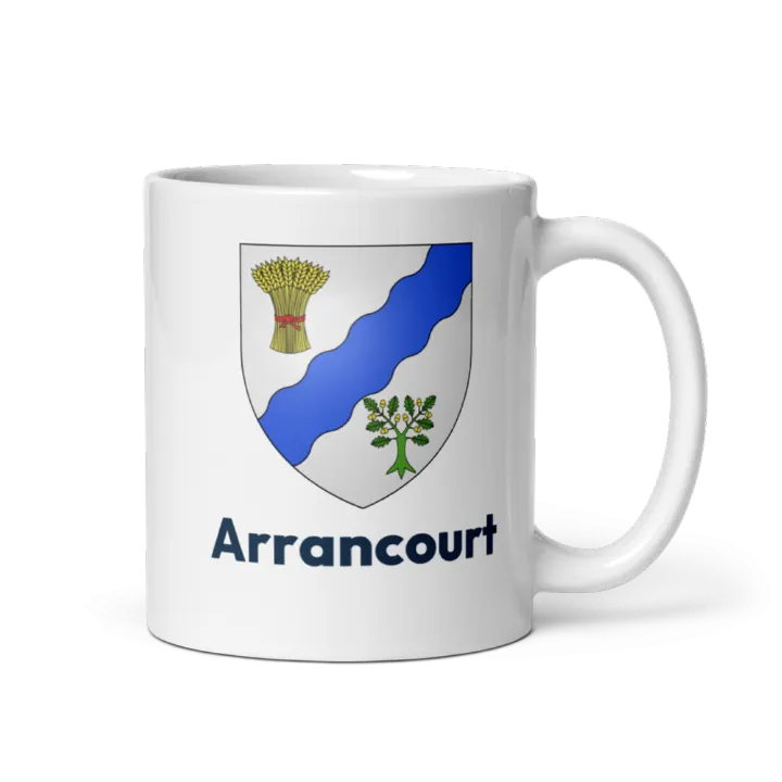 Mug blason de Arrancourt