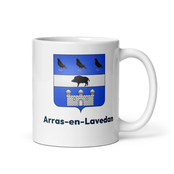 Mug blason de Arras-en-Lavedan