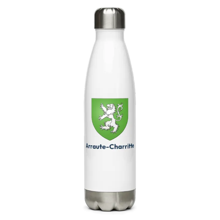 Gourde inox blason de Arraute-Charritte