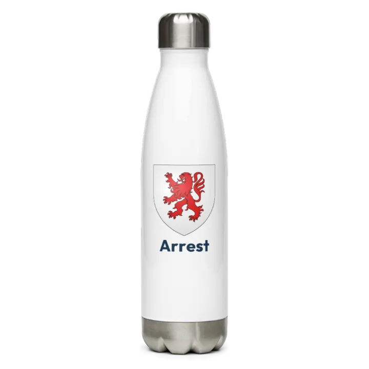Gourde inox blason de Arrest