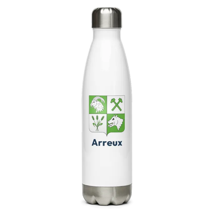 Gourde inox blason de Arreux