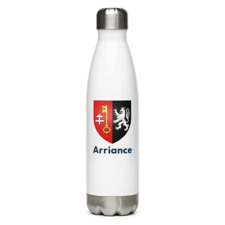 Gourde inox blason de Arriance