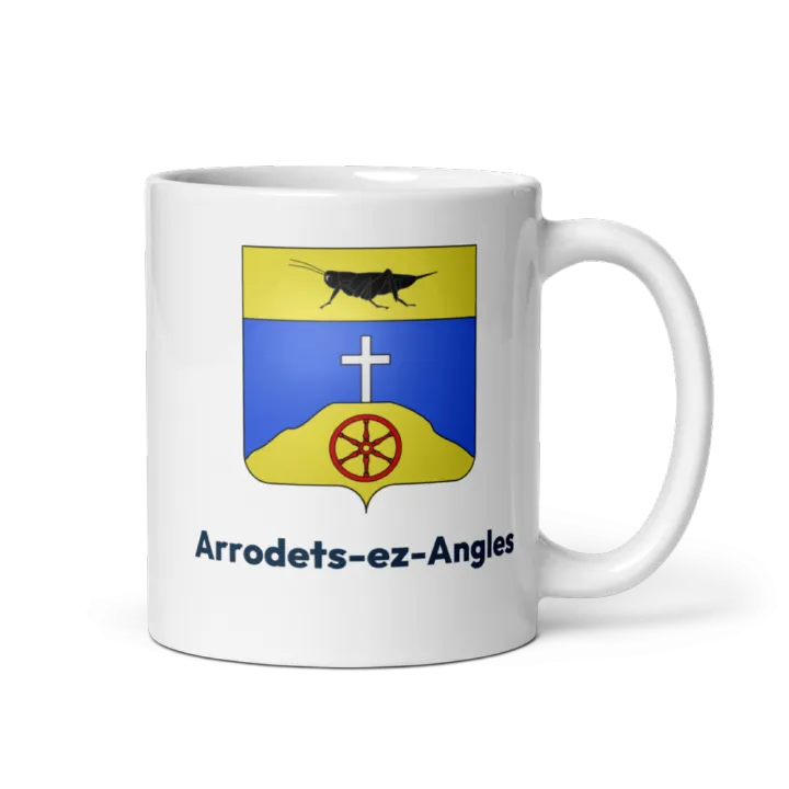 Mug blason de Arrodets-ez-Angles